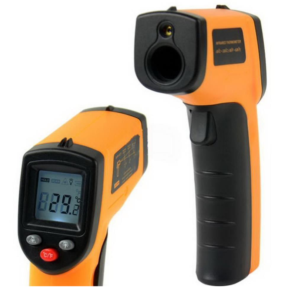 Digital LCD Temperature Gun Non-Contact Laser Infrared Thermometer