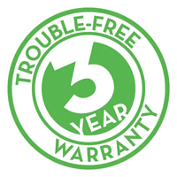 3 Year Warranty