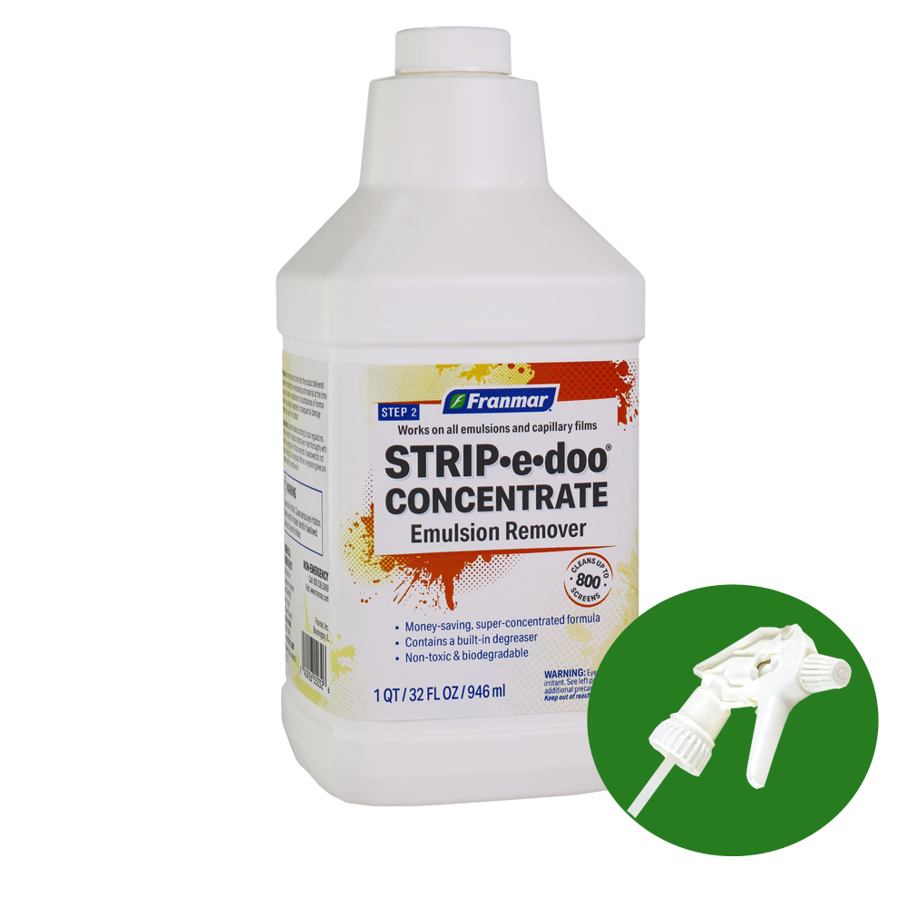 One-Step Concentrated Dip Tank Ink & Emulsion Remover Solution