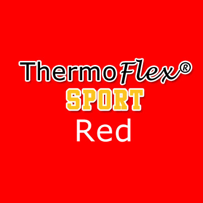Red ThermoFlex Sport HTV Heat Transfer Vinyl Open-Mesh Athletic