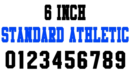 Number Stencil for Athletic Jerseys - 9 - 100pc — Texsource