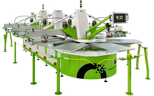 ROQ OVAL Automatic Screen Printing Press