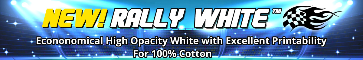 Rally White Ink for Cotton